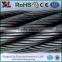 Good quality 6x19S+IWRC ungalvanized steel wire rope