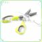 Chop Herbs Shears with Anti-Slip Silicone Coated On The Handle Multipurpose Kitchen Shear 5 Blades