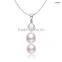 charming women fashion 925 sterling silver single ball bali pearl jewelry