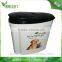 10L 4KGS Wholesale logo customized plastic cat feed container