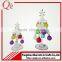 christmas decoration tree with beautiful glass ball