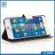 PU leather Crocodile Pattern wallet phone leather case for iphone 6