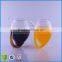 wholesale long sucking cups red vampire wine glass for bar drinkware