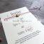 Custom jewelry gift card gold star shaped charm teacher bracelet