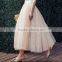 Women's A Line Maxi Length Tutu Tulle Prom Party Skirt Big Bottom Summer Skirt