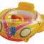 private label inflatable kids play boat
