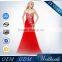 2015 Latest Design Party Wear Appliques Sweetheart Formal Evening Gown