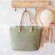 Handmade beautiful wholesale straw beach bag ,women fashion holiday vocation straw handbag