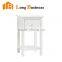 LB-VW5071 Eco-friendly white espresso grey color MDF accent side table