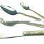24pcs cutlery sets stainless steel silver hotel cutlery set