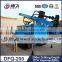 200 meters depth crawler drilling equipment working with air compressor