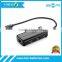 USB3.1 Type C male to 10/100 lan , 3x USB2.0 port adpater usb c type connector