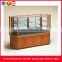 New design glass cosmetic display showcase cabinet