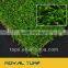 Natural colour synthetic grass for landscape U shaped fiber