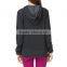 100% cotton french terry womens zip up hoodie