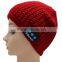2016 Christmas Gift Knitting Bluetooth Beanie Hat With Headphone Wireless Cap