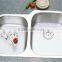 doubel bowl sink stainless steel kitchen equipment