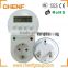 Hot Sell Cheaper 24 Hours 7-Day Digital Timer Socket with High Quality