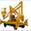 Self driven hydraulic Walking and collapsible elevator platform equipment