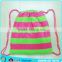 Good quality Customized cotton towel fabric folding beach towel bag manufacturer