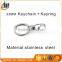 Stainless steel Sign keychain and Keyring wholesale