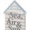 Charming Beach Hut Wall Printing
