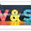direct manufacture of wedding decoration led letter lights