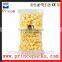 laminated foil custom logo popcorn bags black matte biodegradable food packaging popcorn packaging bags