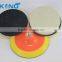 rubber polishing 3'' pads backer with felt wheel