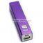 2200mAh Portable Power Tube Charger Wholesale