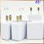 CE RoHS FCC Colorful Square Charger Portable White AC Adapter