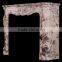 customized color and material marble firelace shelf