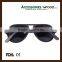2016 classic polit sunglasses, wood sunglasses with case