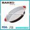 carbon steel round baking dish pizza pan, pizza tray, baking tray