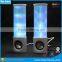F-1211A portable Mini USB Disco Light Speaker bluetooth speaker With Sound Responsive Light
