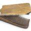 2016 wholesale wooden hair moustache v comb