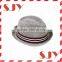 Women Men Summer Double Colors String Short Brim Straw Fedora Hat