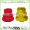 100% food grade cute bear shape silicone cake mold