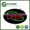 Chain Hanging Flashing Board Epoxy Resin LED Neon Open Sign