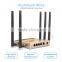 Afoundry WIFI Router Long Range High Power Wireless Computer Router 5x5dBi Antenna Metal Computer Router (Gold)