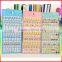 mini animal pattern puffy sticker for kids