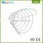 Newest tubbiness shape design metal wire empty hanging fruit basket