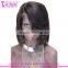 China wig supplier wholesale human hair short bob lace front wig natural color 10 inch brazilian hair lace front wig