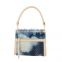 Cute 100% cotton canvas vintage tote bag designer handbags(LDO-16135)