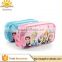 wholesale clear custom Polyester pencil case with compartments for teenagers