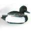 Plastic floating duck decoy of hunting duck