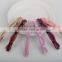 Beautiful girls hair barrette graceful knitted hair barrette colored resin crystal hair ornament