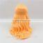 New arrival loose wavy glow orange neo blythe doll wigs