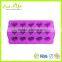 FDA LFGB 15 mini Heart Silicone Ice Cube Tray, 3D Heart Ice, Chocolate Mould