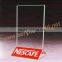 acrylic menu holder restaurant menu holder table stand menu holder